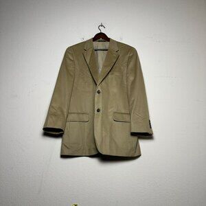 Ike Behar Cashmere Sport Coat Jacket Casual Men 42R 2 Button Prep Office Work